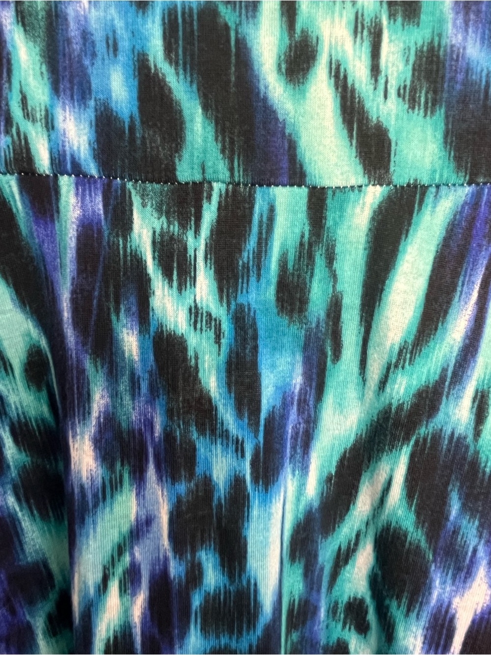 Honey & Lace Abstract Animal Print Maxi Skirt NWT Made in USA Women’s Size Small - Picture 3 of 6